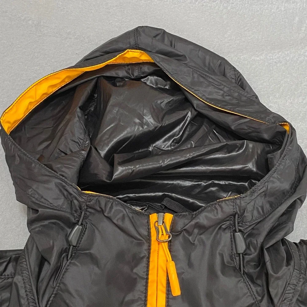 The North Face Mens Fanorak WindWall Anorak Jacket Yellow Black‎ NF0A3FZL Small